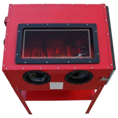 240V 80PSI Upright Sandblasting Cabinet Bead Blaster