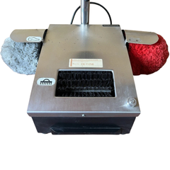 240V Automatic Electric Shoe Shine Machine 3 Brush