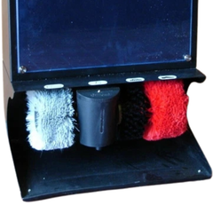 240V Commercial Automatic Shoe Shine Machine with Advertising Display