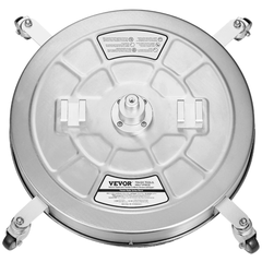 24" 4500PSI Pressure Washer Surface Cleaner Dual Handle with Wheels