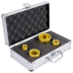 25 / 35 / 50 / 68mm Diamond Drill Bit Hole Saw Set-Hammerox Industrial
