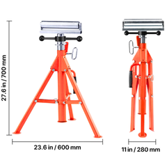 2500lb Roller Stand Adjustable Height
