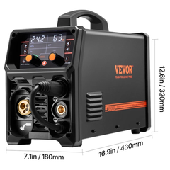250A MIG Welder 5 In 1 Synergic-Hammerox Industrial