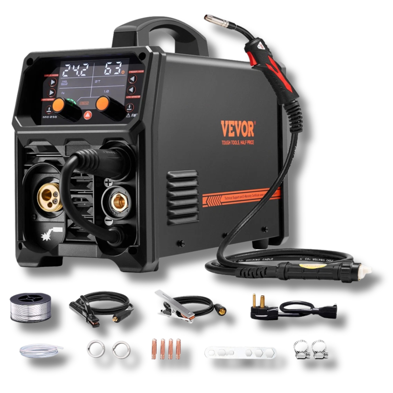 250A MIG Welder 5 In 1 Synergic-Hammerox Industrial