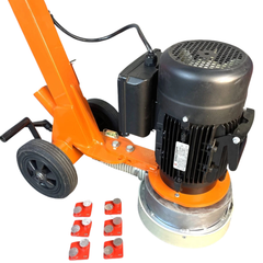 250mm 2.2kW Walk Behind Concrete Floor Grinder Polisher-Hammerox Industrial