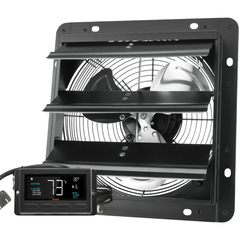254mm Wall Mount Shutter Exhaust Fan Remote Control