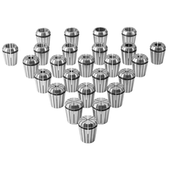 25 Piece ER32 Collet Set 1/16"-13/16"