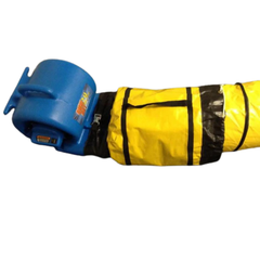 25ft x 12" Yellow Ducting with Bag-Hammerox Industrial