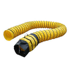 25ft x 12" Yellow Ducting with Bag-Hammerox Industrial