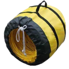 25ft x 12" Yellow Ducting with Bag-Hammerox Industrial