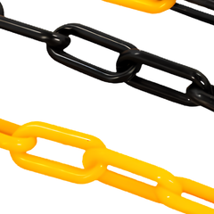 25m Yellow Safety Chain-Hammerox Industrial