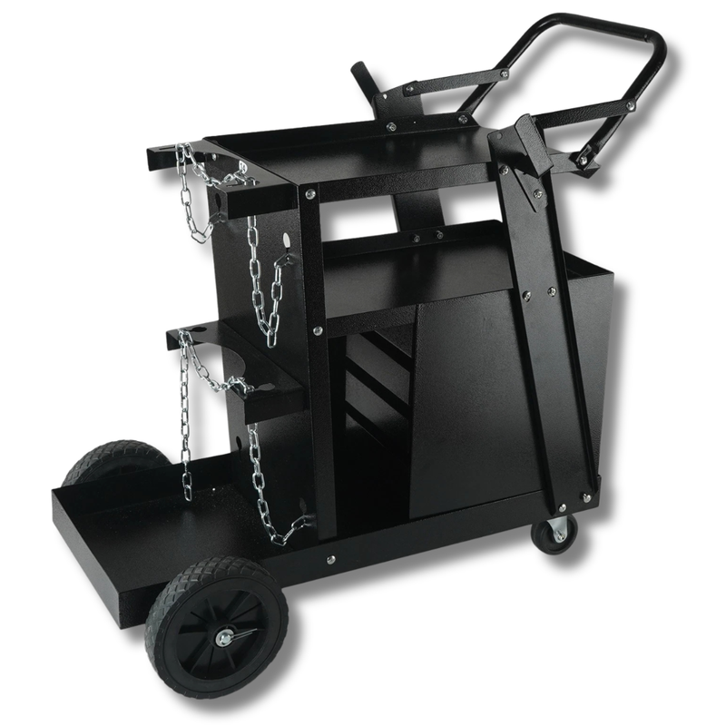 265lb 2 Tier Welding Cart with Drawers-Hammerox Industrial