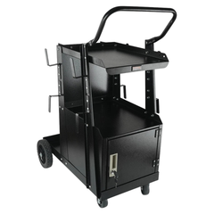 265lb 2 Tier Welding Cart with Lockable Cabinet-Hammerox Industrial