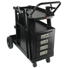 265lb 2 Tier Welding Cart with Drawers