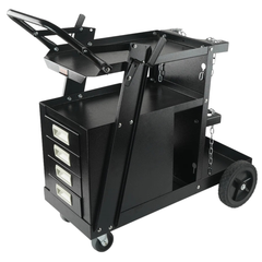265lb 2 Tier Welding Cart with Drawers