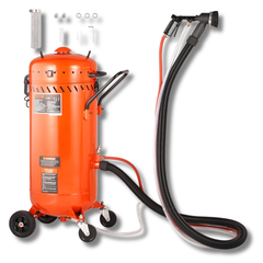28 Gal Vacuum Sand Blaster 1200W Dustless System