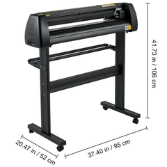 28" Vinyl Cutter Plotter Machine Bundle