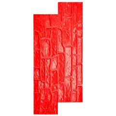 28x12" Concrete Stamp Mat Polyurethane