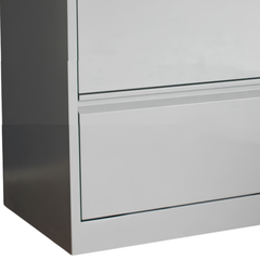 2 Drawer Lateral Metal Filing Cabinet
