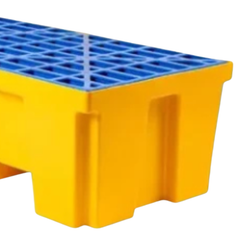 2 Drum Inline Heavy Duty Spill Pallet Bund