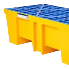2 Drum Inline Heavy Duty Spill Pallet Bund