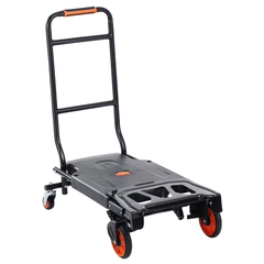 2 In 1 Aluminium Hand Truck Folding Dolly 136kg Capacity