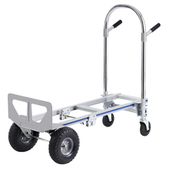 2 In 1 Aluminium Hand Truck Folding Dolly 363kg Capacity