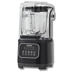 2L Commercial Smoothie Blender Countertop - Black