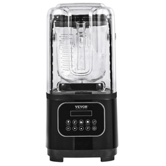 2L Commercial Smoothie Blender Countertop - Black