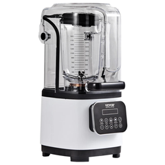2L Commercial Smoothie Blender Countertop - Silver