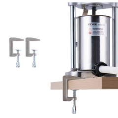2L Vertical Manual Sausage Stuffer Stainless Steel