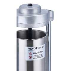 2L Vertical Manual Sausage Stuffer Stainless Steel