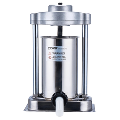 2L Vertical Manual Sausage Stuffer Stainless Steel