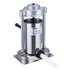 2L Vertical Manual Sausage Stuffer Stainless Steel