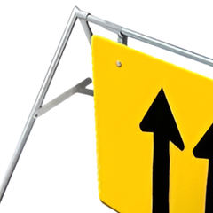 2 Lane Status Swing Stand & Sign