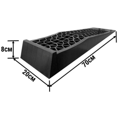 2 Pack 1.8T Low Profile Vehicle Service Ramps 60mm Rise