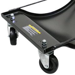 2 Pack 900kg Vehicle Wheel Dollies with PU Castors