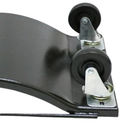 2 Pack 900kg Vehicle Wheel Dollies with PU Castors
