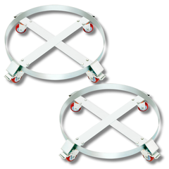 2 Piece 55 Gallon Drum Dolly 1000lb Capacity