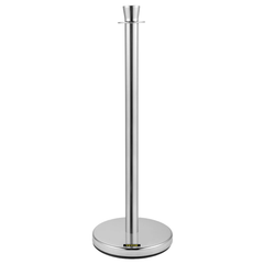 2 Piece Crowd Control Stanchion Set with Velvet Rope