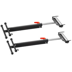 2 Piece Woodworking Roller Stand 113kg Capacity