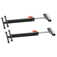 2 Piece Woodworking Roller Stand 61kg Capacity
