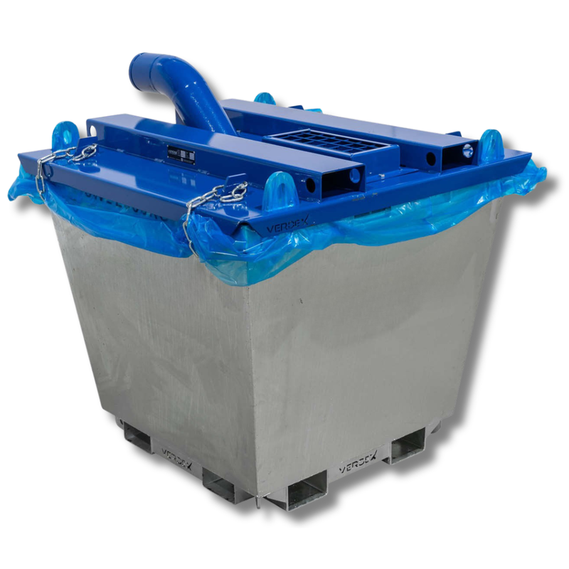 2T 0.85m³ Concrete Pump Washout Bin-Hammerox Industrial