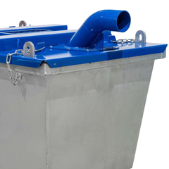 2T 1.3m³ Concrete Pump Washout Bin-Hammerox Industrial