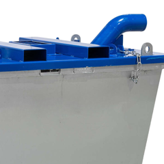 2T 1.3m³ Concrete Pump Washout Bin-Hammerox Industrial