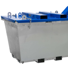 2T 1.3m³ Concrete Pump Washout Bin-Hammerox Industrial