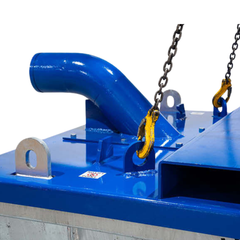 2T 1.3m³ Concrete Pump Washout Bin-Hammerox Industrial