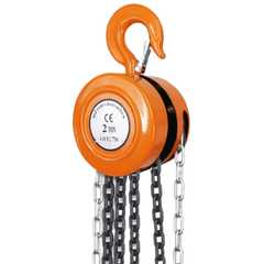 2T 3m Manual Chain Block & Tackle Hoist-Hammerox Industrial
