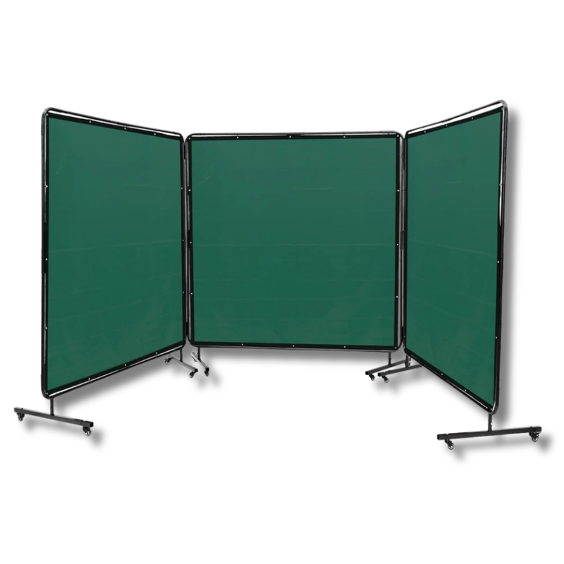 3 Panel 6x6ft Welding Screen with Frame-Hammerox Industrial