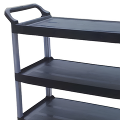 3 Shelf Utility Trolley for Kitchen & Catering-Hammerox Industrial